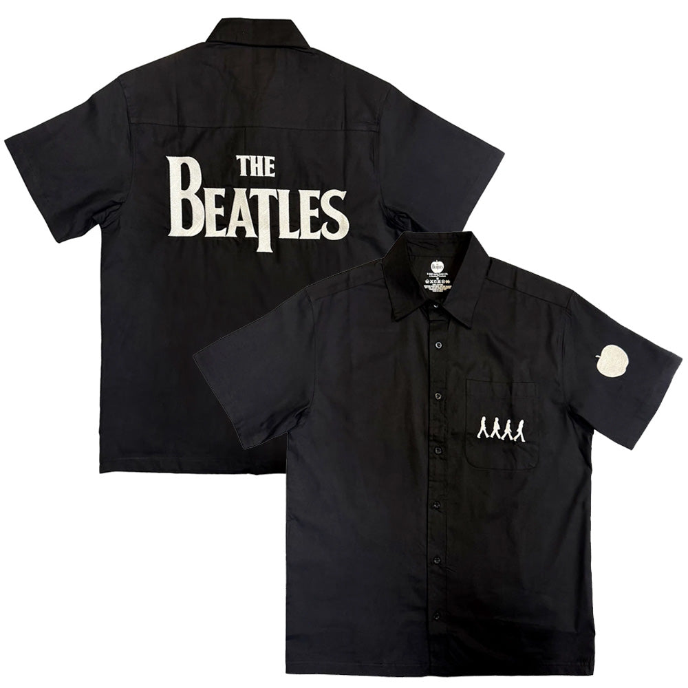THE BEATLES - (来日 60周年 ) - Apple Logo / Walking / アームプリント&バックプリントあり